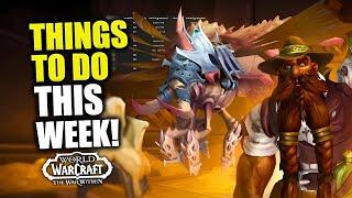 Things To Do THIS WEEK In WoW! Delves Bonus, Rare Mount, Darkmoon Faire, Timewalking & More! 11.0.5