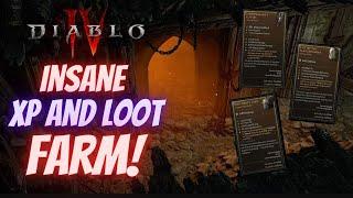 Diablo IV Insane Loot and XP farm ~DO THIS NOW! CRAZY PARAGON FARM!~