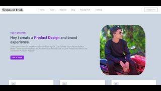 Portflio Website Demo Are You Ready To Build These Website ||TECHNICAL KRISH