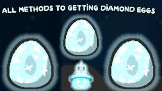 ALL methods to getting DIAMOND EGGS | Bee Swarm Simulator