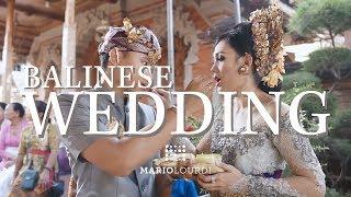 Traditional Balinese Wedding Ceremony Video (Agas)