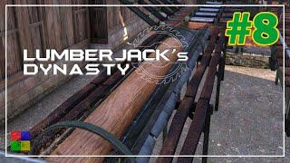 Lumberjack's Dynasty прохождение #8  ЗАПУСТИЛИ ЛЕСОПИЛКУ 