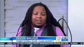 Devon Walker and CJ on Good Morning America