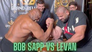 Bob Sapp VS Levan Saginashvili Armwrestling