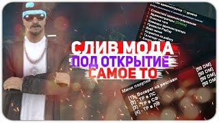 СЛИВ МОДА ПОД ОТКРЫТИЕ С БОНУСОМ САМОЕ ТО В GTA SAMP