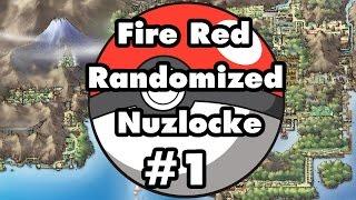 [The Journey Begins] - Pokemon Fire Red Randomized Nuzlocke - Episode 1 - Armcannon Plays