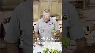 How to Make the BEST Tomatillo Avocado Salsa in Seconds!