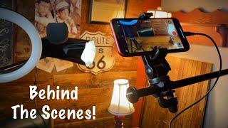 Behind the Scenes! See how I make my video's. (Soft Spoken & regular voice)