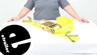 etrailer | What to Know About the SmartStraps Ratchet Tie-Down Strap w/ Double J-Hooks