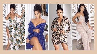 Pretty Little Thing TRY ON HAUL: MARIA PALAFOX