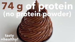 High Protein Chocolate  Mousse  vegan recipes