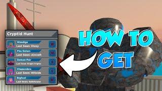 HOW TO GET ALL CRYPTID HUNT SKINS IN ARSENAL | Roblox