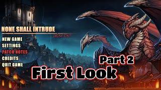 Novice Boss VS the WORLD! Non Shall Intrude - First Look -Part 2-