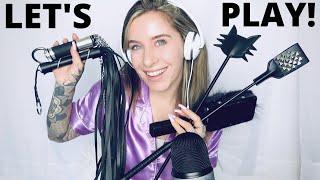 ASMR: My Crazy Whip Collection! *ouch*