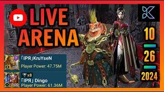 Raid: Shadow Legends - Live Arena - IPR KruYseN and IPR Dingo - Saturday Afternoon Battles!!