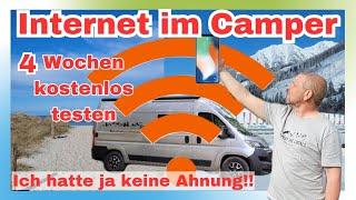 Internet im Camper - kostenlos testen Erfahrungsbericht #camping #wohnmobil #frischluftvans #tp-link