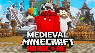 100 Players Simulate Minecraft's MEDIEVAL Hunger Games