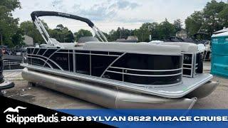 2023 Sylvan 8522 Mirage Cruise Pontoon Tour SkipperBud"s