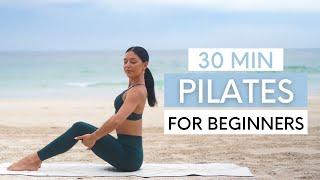 30 MIN FULL BODY WORKOUT || At-Home Beginner Pilates (No Equipment)