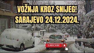 Vožnja kroz Sniježno Sarajevo - Zimski Izazovi 24.12.2024 | BH Road Stories