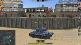 AMX 50B/Leopard 1 - World Of Tanks BLitz replay