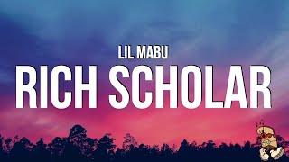 Lil Mabu - RICH SCHOLAR (Lyrics) "the post capping, we still doing Greek and Latin"