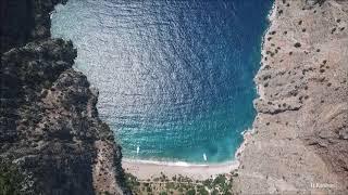 Butterfly Valley , kelebekler vadisi 4k Drone cekimi, DJI Mavic Pro