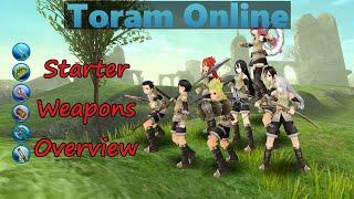 Choosing the right starting weapon for Toram Online