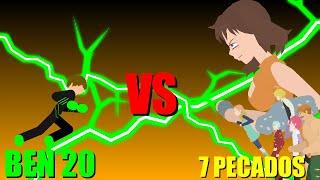 BEN 20 VS NANTSU TAZAI (STICK NODES) #ben10