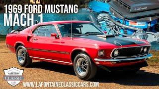 1969 Mustang Mach 1 428 Super Cobra Jet | 4-speed | DragPack!