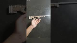 free fire awm sniper gun making cardboard #shorts