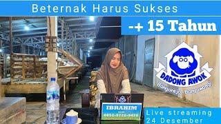 Beternak harus sukses inspirasi peluang bisnis Ibrahim DADONG AWOK peternakan kambing Banyuwangi