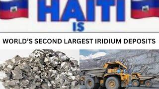 Haiti's Iridium Discovery in Haiti: Potential for Economic Transformation and Social Impact