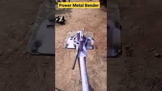 Useful Idea for Metal Bar Bending // Power Metal Bender #shorts