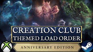 Skyrim Anniversary Edition: Creation Club Themed Load Order!