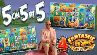 Four Fantastic Fish : 5 on 5 at 5!