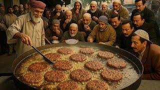 Afghanistan most Famous Chapli Kabab | 1000 KG Daily sold | Street food