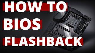 HOW TO USE: BIOS Flashback! Update your BIOS without a CPU or being able to post!