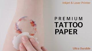 New Premium Tattoo Paper (Waterslide Decal)