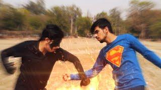 SuperMan Vs Krrish (The Epic Fight Battle)