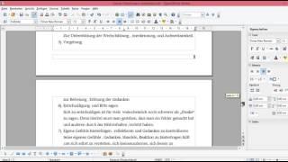 OpenOffice Seitennummerierung und  neue Seite  hinzufügen