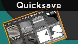 010 ZBrush QuickSaves and File Recovery