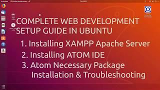 COMPLETE WEB DEVELOPMENT SETUP GUIDE IN LINUX UBUNTU