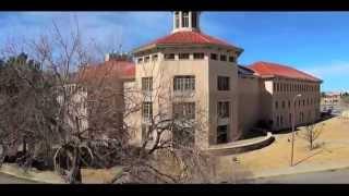 Aerial video of New Mexico State University