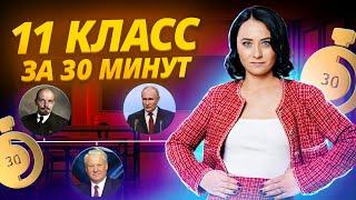 Весь 11 класс за 30 минут | 20 и 21 век для ЕГЭ по истории