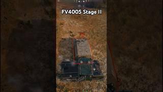 FV4005 Stage II dances with enemy Artillery  World of Tanks #wot #shorts