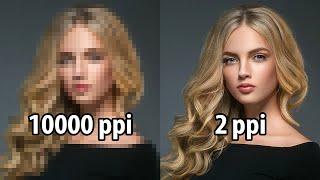 PPI is Imaginary! PPI vs DPI vs Resolution