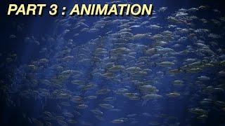 Blender 2 91 Shoal Fish creation 3 Rigging   Animation