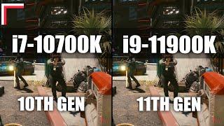 Intel Core i7-10700K vs Intel Core i9-11900K — Test in 10 Games! [1080p, 1440p]