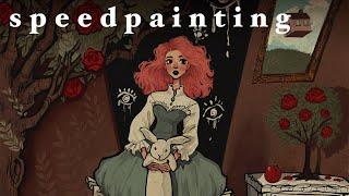 speedpainting | a weird feeling